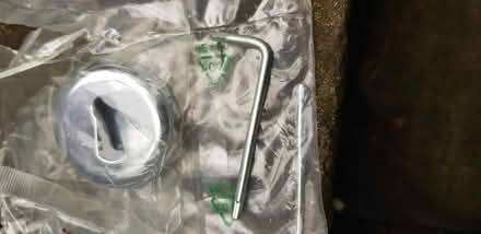 Photo of free Polished chrome keyhole covers (SE15) #4