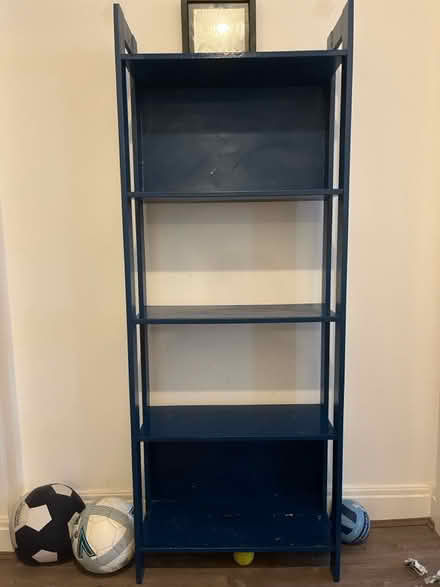 Photo of free Tall painted ikea shelving unit (L8) #2
