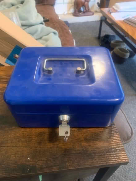 Photo of free Blue cash box (Paulsgrove PO6) #1