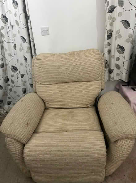 Photo of free armchair recliner (Harold Hill RM3) #1