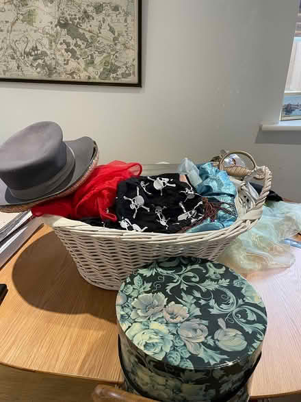 Photo of free Basket of dressing up clothes (Steyning BN44) #1