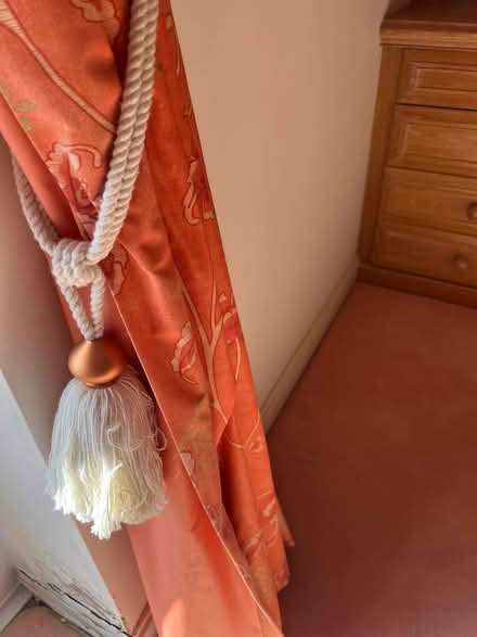 Photo of free Curtains, pelmet, throw & cushions (Cardiff) #3