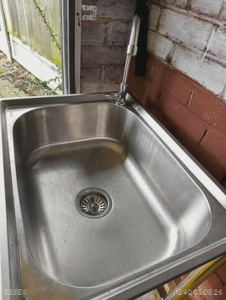 Photo of free Free standing sink (Basildon SS143P3 SS14) #1