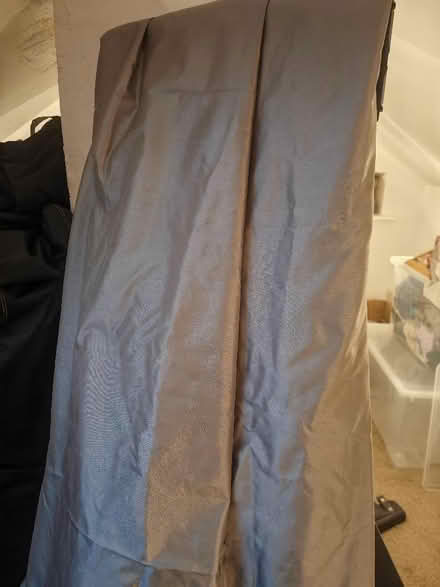 Photo of free Pair of silvery grey curtains, Dunelm (South Oxhey WD19) #1
