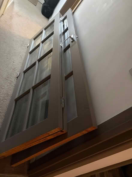 Photo of free Wooden with glass doors (Bicester OX26) #1