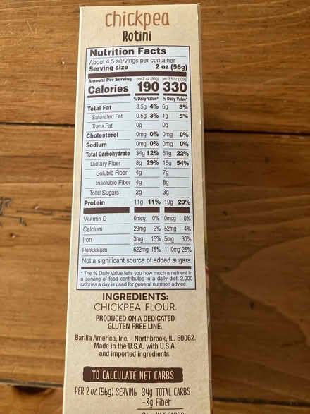 Photo of free Barilla chickpea pasta (Havertown) #2