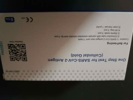 Photo of free Covid Tests (Bank Top DL1) #1