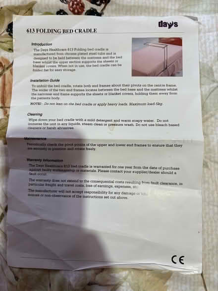 Photo of free Folding Bed cradle (Glenrothes KY7) #1