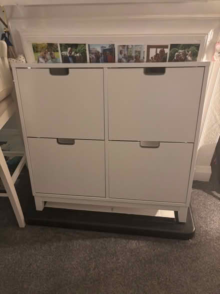 Photo of free White shoe rack (Highfield SO17) #1