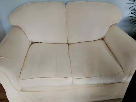 Photo of free Oatmeal Couch (Wheldrake YO19) #1