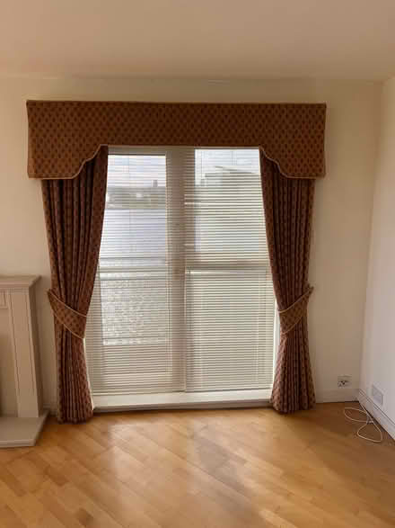 Photo of free Curtains, pelmet & tie backs (Cardiff) #3