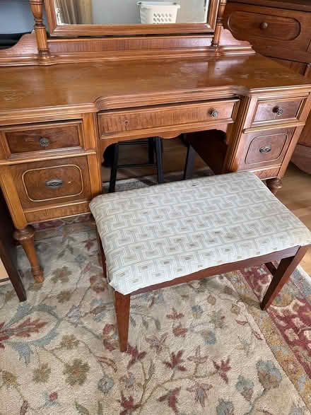 Photo of free Solid wood, vintage vanity (Font Hill) #1