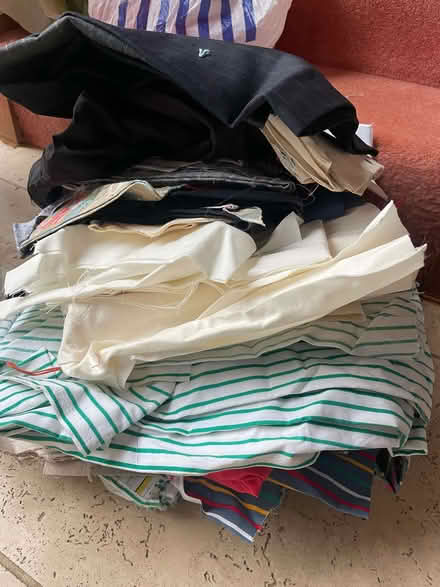 Photo of free Off cuts and patch work pieces of material (Dutton PR3) #1