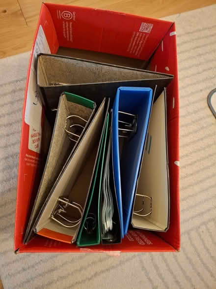 Photo of free Lever arch folders and ring binders (Bolney) #2