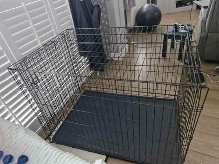 Photo of free Large dog crate (MK15 downhead park) #2