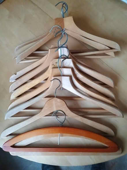 Photo of free Wooden Coat Hangers (Bloomfield) #1