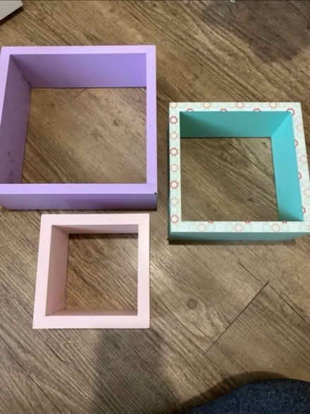 Photo of free Small Cubed Shelves x 3 (Cheshunt En8) #2