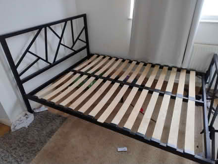 Photo of free King size IKEA bed (Forest Hill SE23) #1