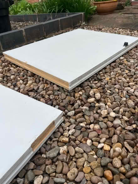 Photo of free Two substantial cabinet doors (Barnard's Green WR14) #1