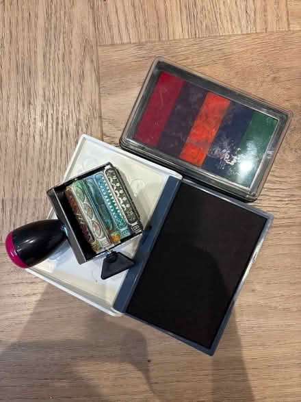 Photo of free Mini ink pattern stamper (Oxenholme LA9) #1