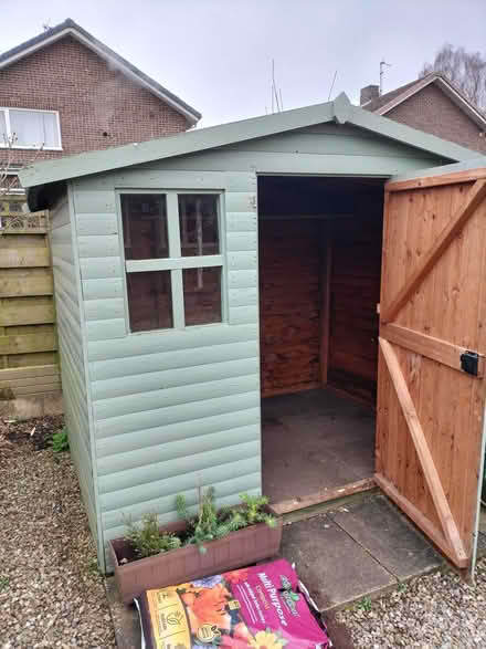 Photo of free Garden shed 6ft x 8ft (Wheldrake YO19) #2