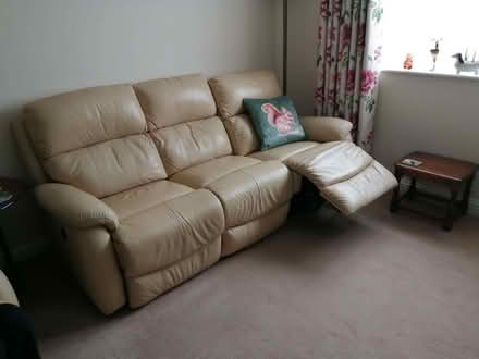 Photo of free Three seater recliner settee (Wrentham NR34) #1
