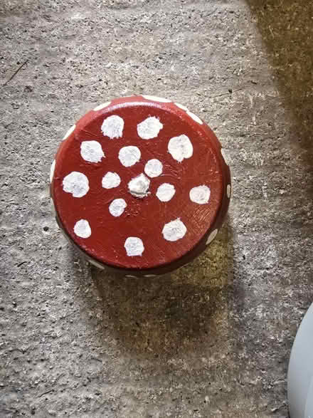 Photo of free Toadstool painted wooden dish (Wrose BD2) #1