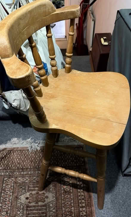 Photo of free Pine bar stool/chair (Southsea PO5) #2