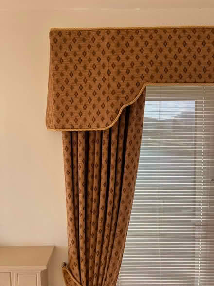 Photo of free Curtains, pelmet & tie backs (Cardiff) #2