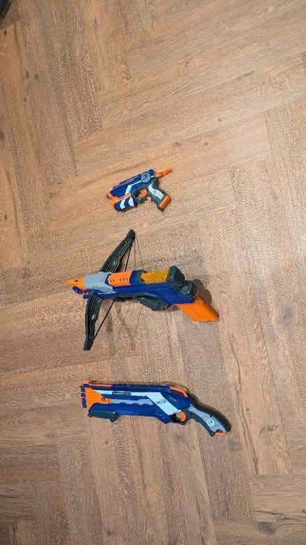 Photo of free 3 x Nerf Gun Bundle (Downley HP13) #1