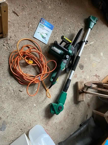 Photo of free Electric pruner and chain saw (CT11) #1