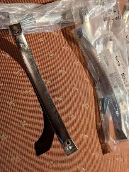 Photo of free 10 silver cupboard door handles (Harrogate HG1) #2
