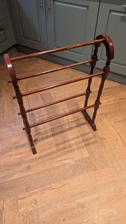 Photo of free Free standing clothes/towel rail (Downley HP13) #2