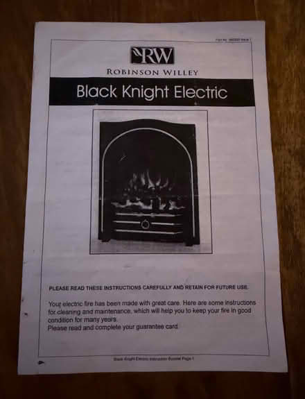 Photo of free Electric fire (Thrapston) #1