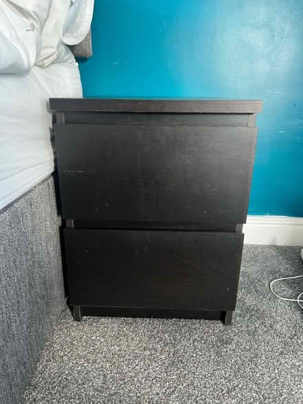 Photo of free Black set of 2 drawers (SK15) #1