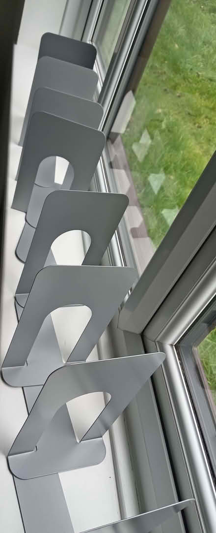 Photo of free 8 Metal Book-ends (Netherfield MK6) #3