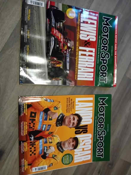 Photo of free 2 x Motorsport magazines (Swanshurst B13) #1