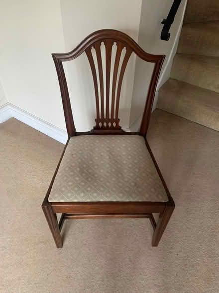 Photo of free 3 vintage dining chairs (Fairfield Park) #1