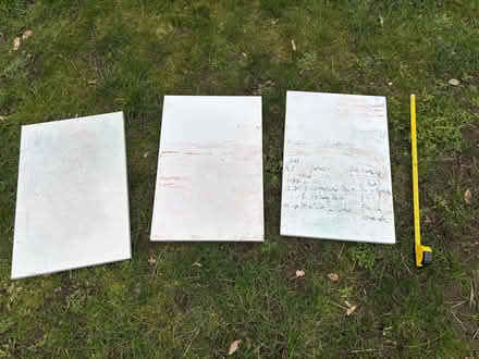 Photo of free White metal memo boards x3 (Headington OX3) #1