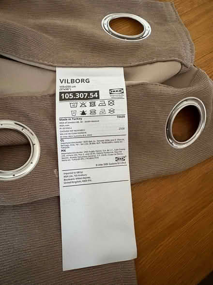 Photo of free IKEA curtains (Ravenscourt Park W6) #2