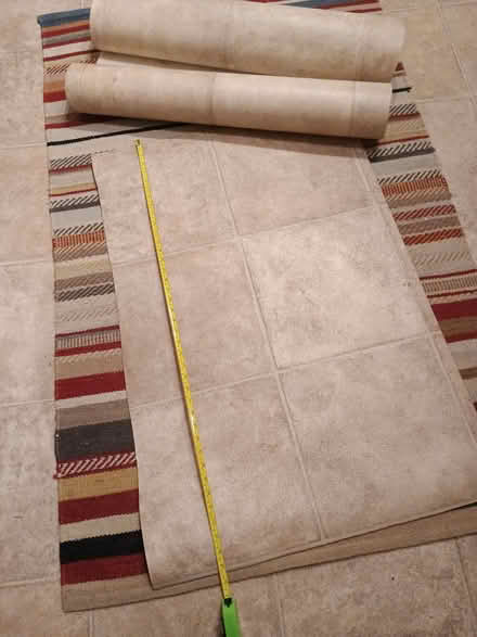 Photo of free 2 offcuts of flooring vinyl about 70cm x 100cm each (Hillsborough S6) #1