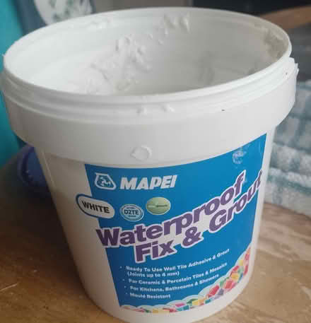 Photo of free Tile grout and adhesive (Trowbridge (BA14)) #2