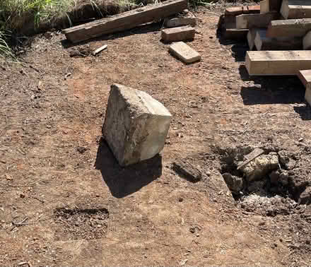 Photo of free used concrete piers (El Camino/shoreline/Miramonte) #2