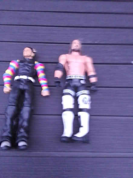 Photo of free 2 wrestling toy figures (Killamarsh S21) #1