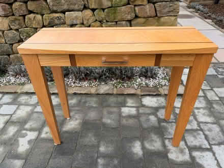 Photo of free Console table with drawer (Glusburn) #1