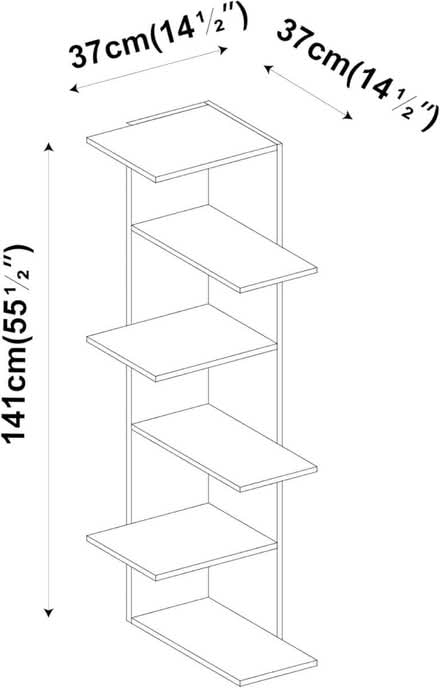 Photo of free Corner shelf, five tier (Tooting, SW17) #3