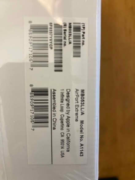 Photo of free Apple Airport Extreme A1143 (Upper West Side) #2