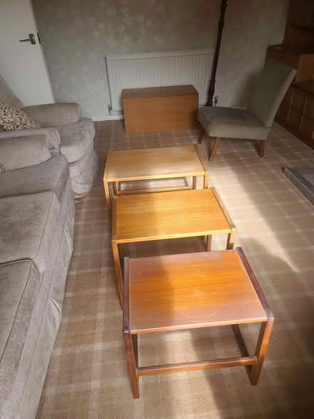 Photo of free 3 small nest of coffee tables (Worthing BN11) #1