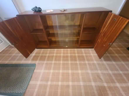 Photo of free small display cabinet with cupboards (Worthing BN11) #2