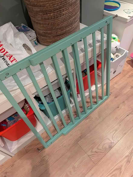 Photo of free Wooden stair gate (BR6) #1